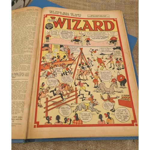 102 - Bound Copies of Original Wizard Comics Issues 1139 to 1220. In Three Separate Volumes. The Comics Ar... 