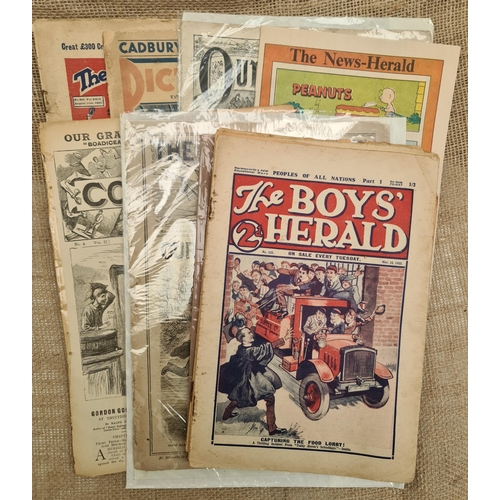 110 - 10 x 20th Century Comics or Boys Papers Includes Our Boys Paper 1881 The Boys Standard 1884 Comrades... 