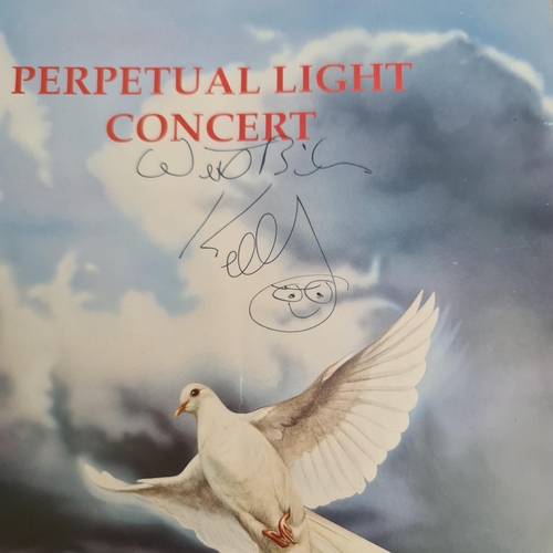 147 - Collectable Autographed Perpetual Light Programme Concert 1994 Signed on Front Cover by Kelly Groucu... 