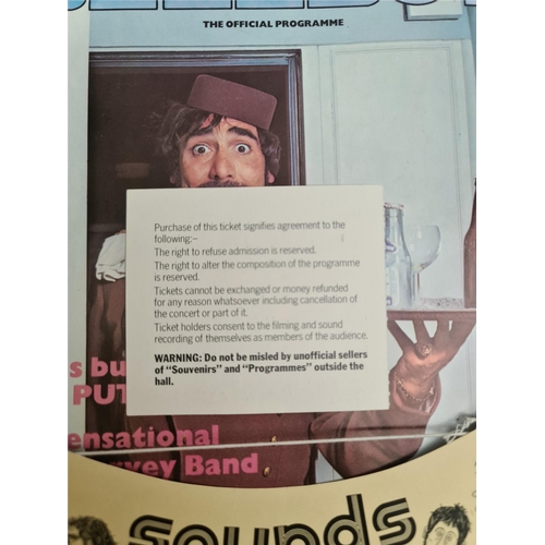 148 - Collectable The Who Bellboy Tour Programme 1976. With Original Concert Ticket and Original Concert P... 