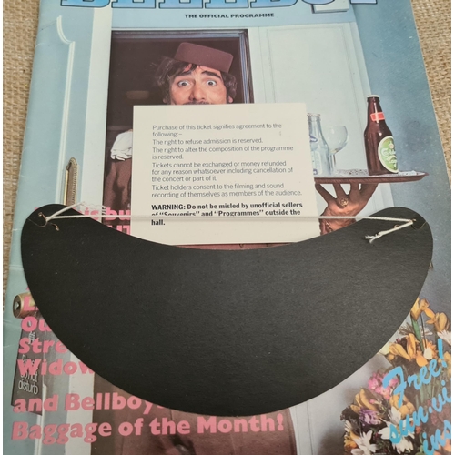 148 - Collectable The Who Bellboy Tour Programme 1976. With Original Concert Ticket and Original Concert P... 