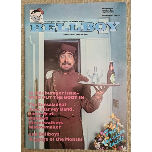 148 - Collectable The Who Bellboy Tour Programme 1976. With Original Concert Ticket and Original Concert P... 