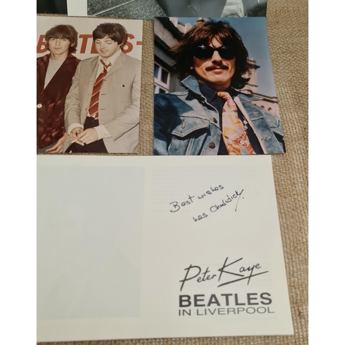 149 - Collectable Beatles Memorabilia. Includes Beatles in Liverpool Paperback Book by Peter Kaye and Auto... 