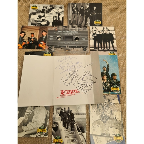 155 - Collectable Cassette Tape The Mersey Beats l Get You (Extended Version) Signed by The Members of The... 