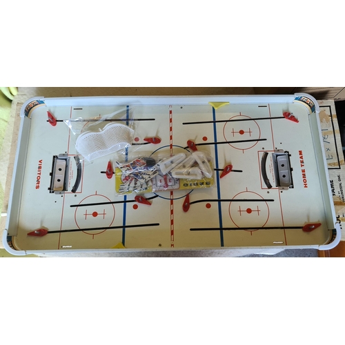 16 - Vintage 1963 Munro All Stars Table Top Ice Hockey Game Complete with Original Box. Measures 85cm lon... 