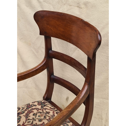 224 - Victorian Mahogany Commode. Later Repairs to Seat and Pot Holding Area. Measures 108cm tall 55cm wid... 