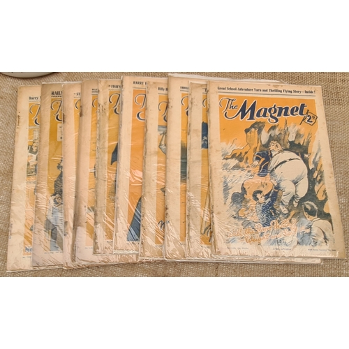 113 - 10 x Early 20th Century Comics the Magnet 1930's. Shipping is available. Please ask for a quote befo... 