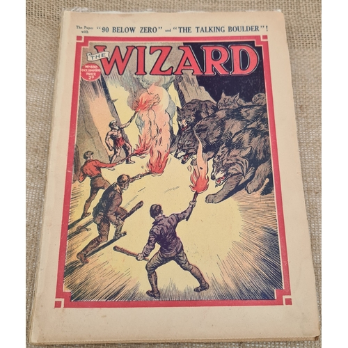 116 - 10 x Early 20th Century Comics The Wizard 1930's. Shipping is available. Please ask for a quote befo... 