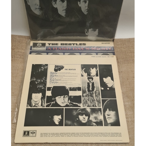 152 - Parcel of Six Collectable Beatles LP Records 1960's and 70's. Includes With The Beatles, German rele... 