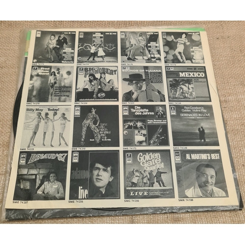 152 - Parcel of Six Collectable Beatles LP Records 1960's and 70's. Includes With The Beatles, German rele... 