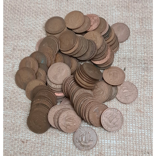 297 - Collectable Coins Parcel of Great Britain Half Pennies. Total weight 600g. Shipping is available. Pl... 