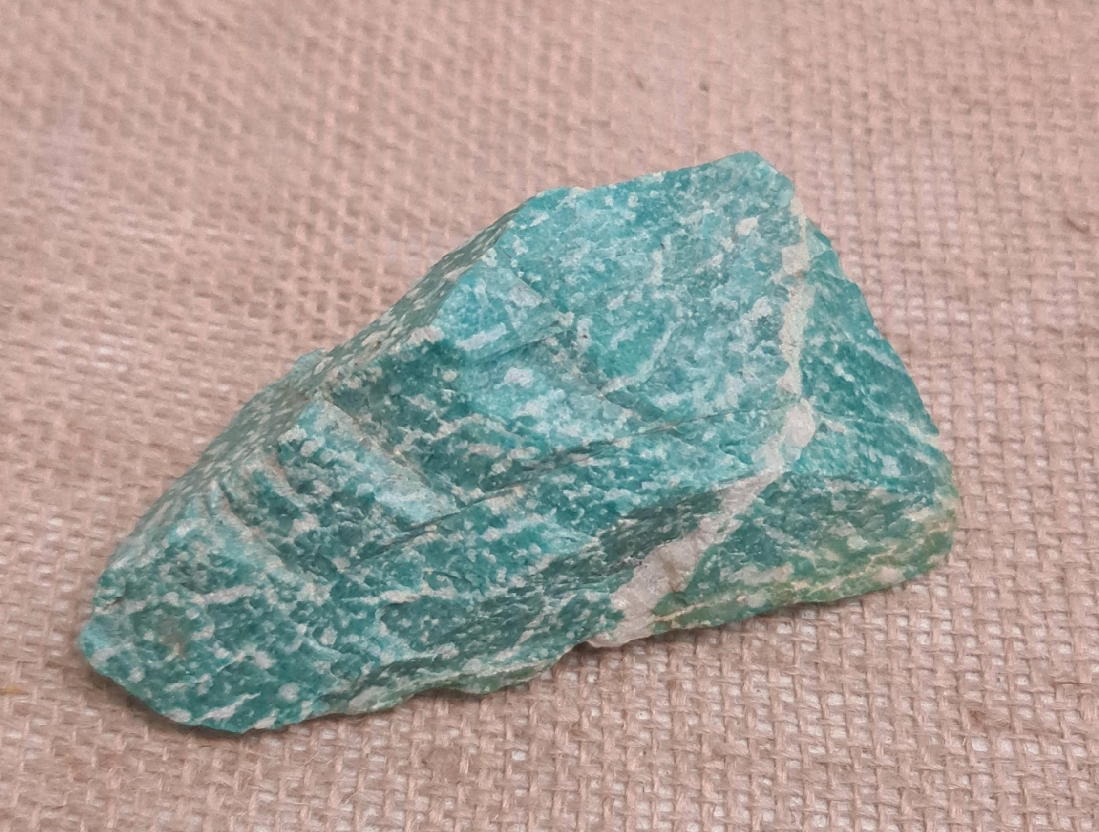 Collectable Rocks and Minerals Amazonite. Measures 11cm by 5cm by 5.5cm ...