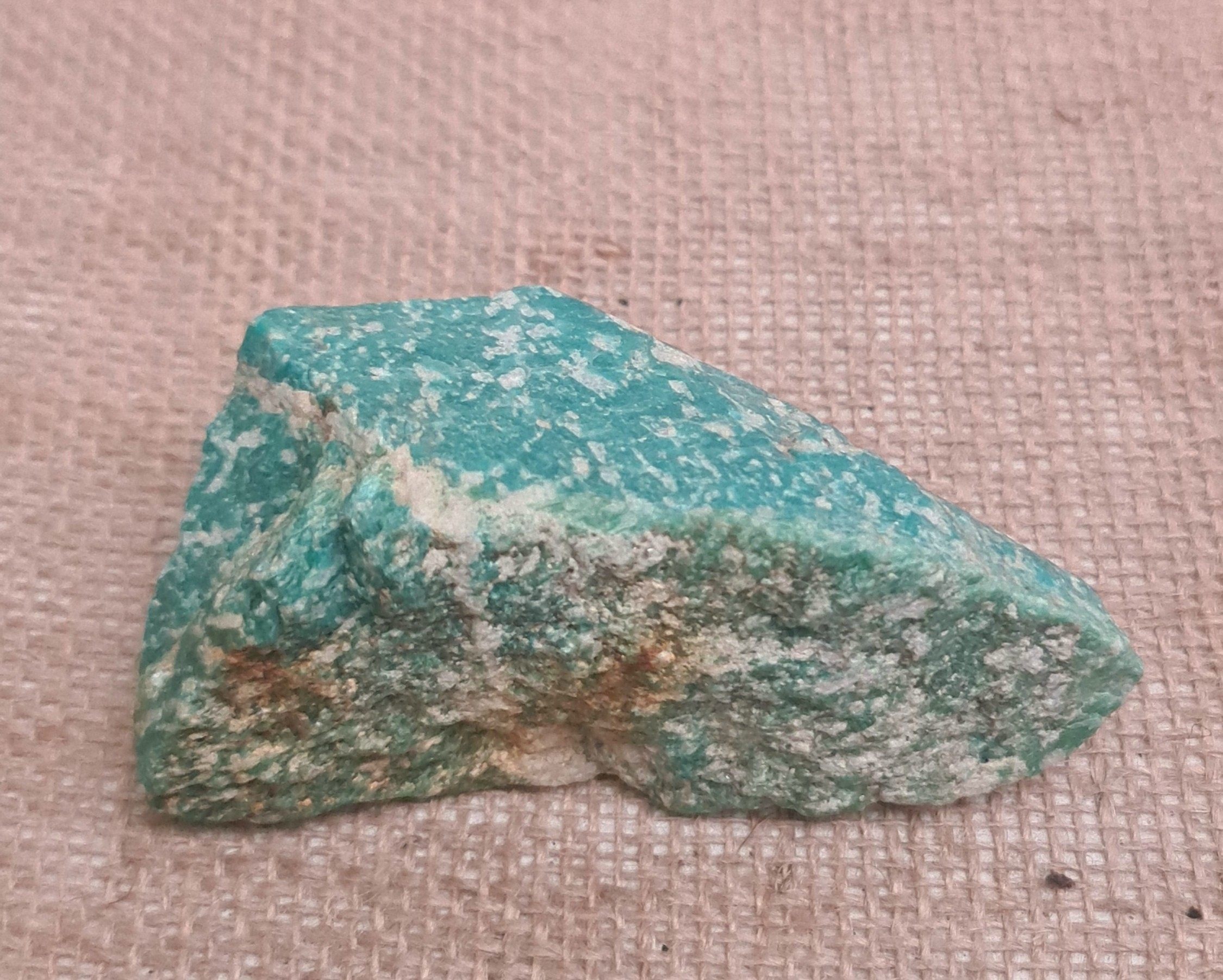 Collectable Rocks and Minerals Amazonite. Measures 11cm by 5cm by 5.5cm ...