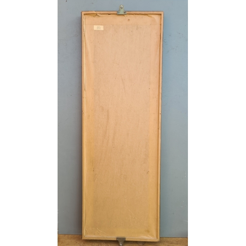 40 - Vintage Hand Wrought Copper Repousse Panel of A Cockerel. By Richard Dent Signed and Framed. Measure... 