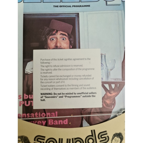 425 - Collectable The Who Bellboy Tour Programme 1976. With Original Concert Ticket and Original Concert P... 