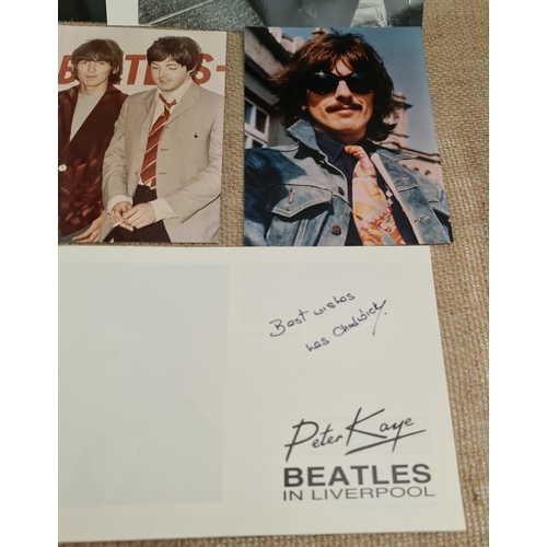 426 - Collectable Beatles Memorabilia. Includes Beatles in Liverpool Paperback Book by Peter Kaye and Auto... 
