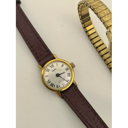 442 - 2 Vintage Ladies Dress Watches Sekonda and Camy Incabloc. Shipping is available. Please ask for a qu... 