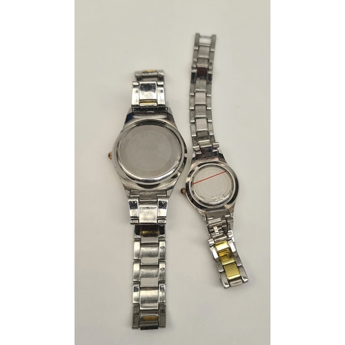 447 - Ladies and Gents Swiss Tech Wrist Watches. Shipping is available. Please ask for a quote before bidd... 