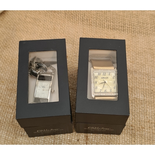 455 - 2 x Vintage Boxed Ladies Wrist Watches Via Nova and Dollshouse.  Shipping is available. Please ask f... 
