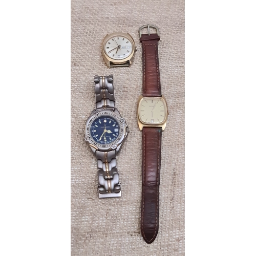 456 - Vintage Wrist Watches, Includes Rotary, Claud Valentini, Timex Day Date. Shipping is available. Plea... 