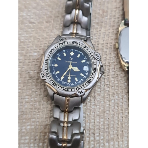 456 - Vintage Wrist Watches, Includes Rotary, Claud Valentini, Timex Day Date. Shipping is available. Plea... 