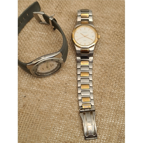 460 - Vintage Tissot PRX P580W Mens Wrist Watch Plus A Calypso 10ATM Wrist Watch. Shipping is available. P... 