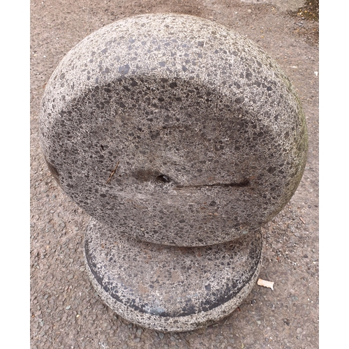 47 - Scottish Curling Stones. Largest measures 14 inches diameter by 7 inches thick. Shipping is availabl... 