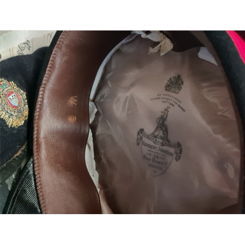 473 - Vintage Military Officers Hat ROAC From Herbert Johnson New Bond Street London in Bates Gentleman's ... 