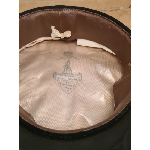 473 - Vintage Military Officers Hat ROAC From Herbert Johnson New Bond Street London in Bates Gentleman's ... 