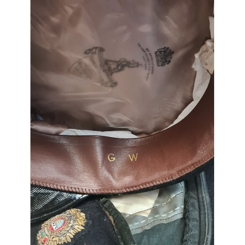 473 - Vintage Military Officers Hat ROAC From Herbert Johnson New Bond Street London in Bates Gentleman's ... 