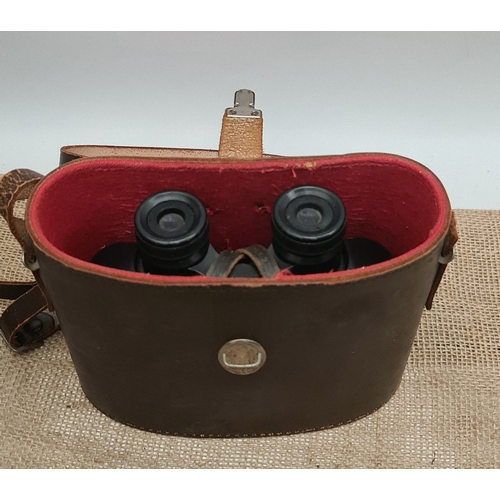 479 - Ross of London Solaross 9 x 35 Binoculars in Original Leather Case. Shipping is available. Please as... 