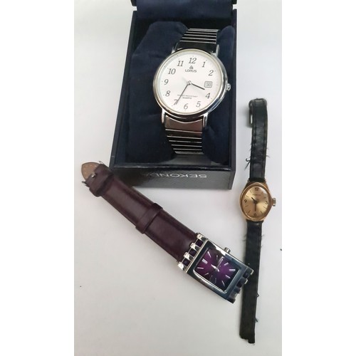 443 - Vintage Lorus Wrist Watch Boxed Ingersol ladies Wrist Watch and One Other. Shipping is available. Pl... 