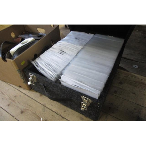 406 - LARGE QUANTITY OF RECORDS AND CASE