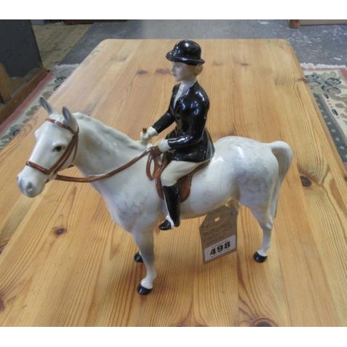 498 - BESWICK LADY RIDER AND HORSE