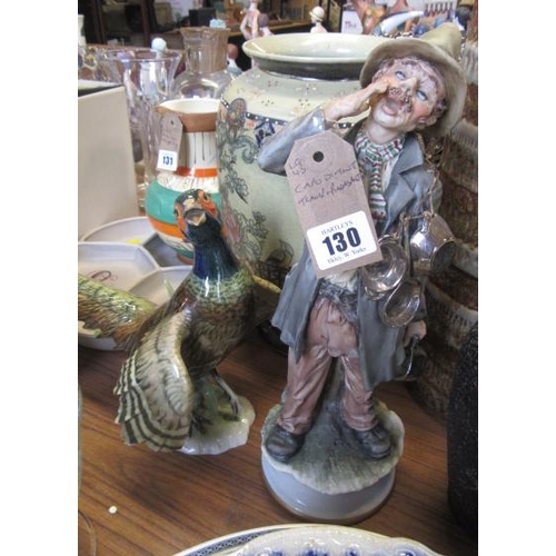 130 - CAPO DI MONTE TRAMP AND PHEASANT