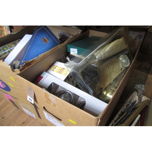 151 - BOX OF MISCELLANEOUS ITEMS