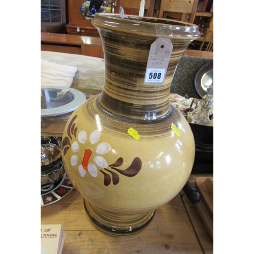 508 - LARGE VASE