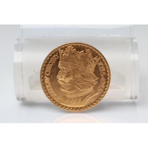 147 - A POLISH GOLD 20 ZLOTY, 1925, 6.4g (Est. plus 17.5% premium)