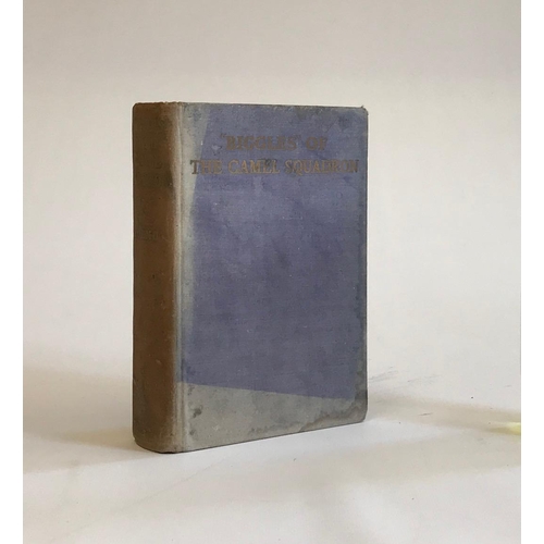 274 - BIGGLES OF THE CAMEL SQUADRON, W.E. Johns, John Hamilton, 'Spring 1934' catalogue to rear. Faded and... 