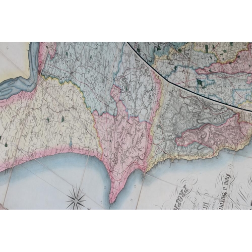 306 - TEESDALE'S MAP OF YORKSHIRE, Henry Teesdale & Co. and C. Stocking 1817 and corrected in 1827 and 182... 