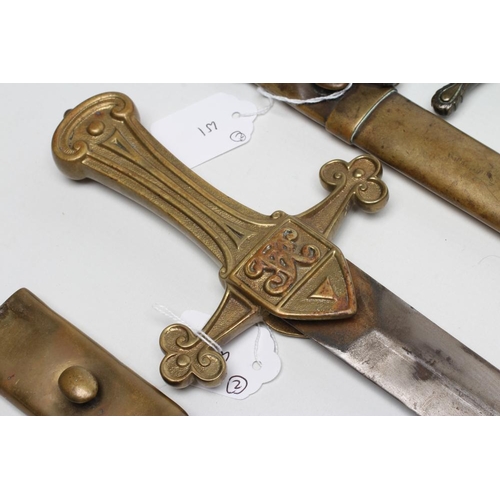 336 - AN 1856 PATTERN DRUMMER'S HANGER, with 20 3/4