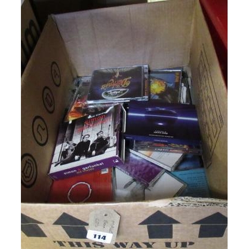 114 - BOX OF CDS