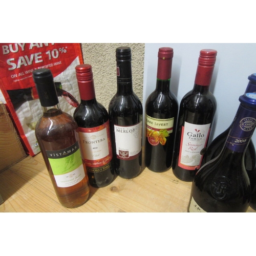 14 - 16 various wines, including 2 bottles 2008 Hardy's Varietal Range Shiraz, 2 bottles 2006 J. P. Chene... 
