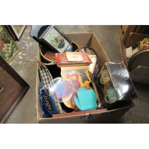 99 - THREE BOXES OF MISCELLANEOUS ITEMS