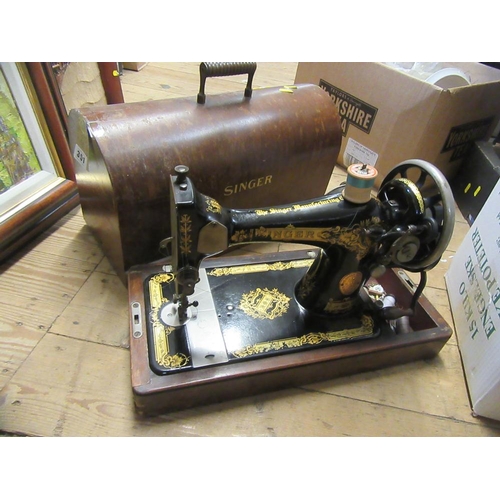 351 - SINGER HAND SEWING MACHINE