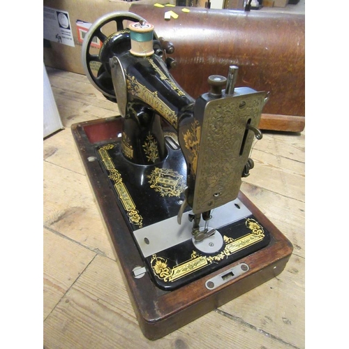 351 - SINGER HAND SEWING MACHINE