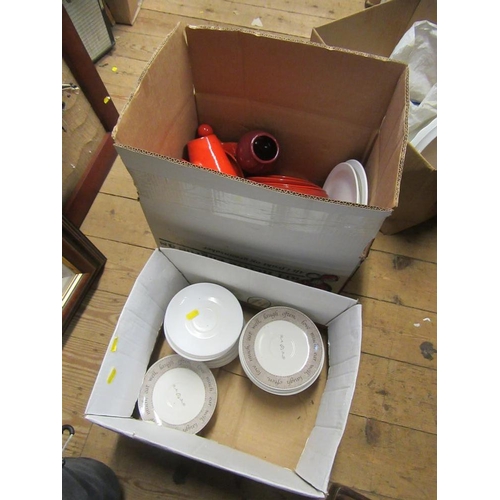 352 - TWO BOXES OF KITCHEN WARE