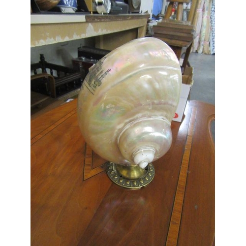 11 - MOTHER OF PEARL SHELL LIGHT FITTING