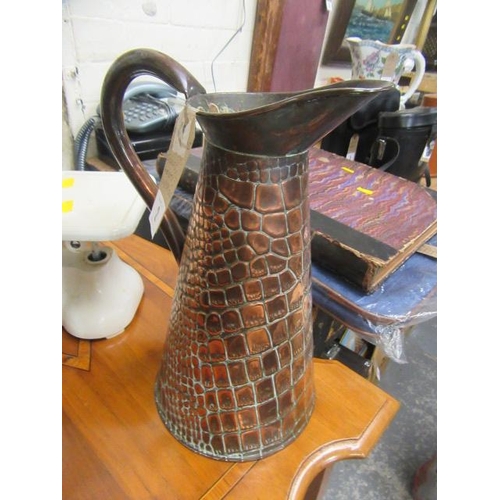 2 - SCALES , WEIGHTS AND COPPER JUG