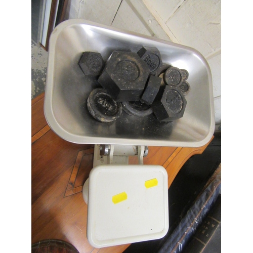 2 - SCALES , WEIGHTS AND COPPER JUG